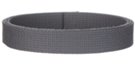 steel gray 1" acrylic canvas webbing