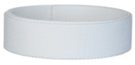 bright white wide polyester canvas webbing